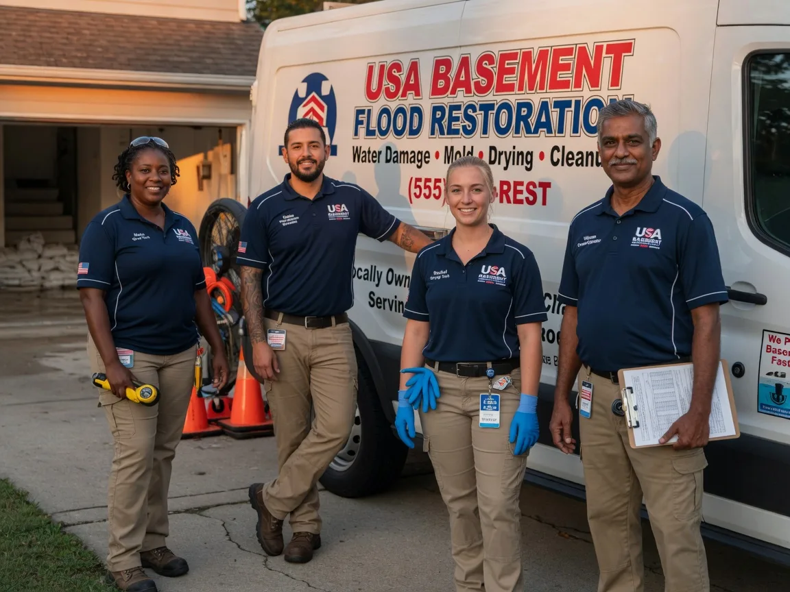 Basement Flood Cleanup company in Blue Creek, OH